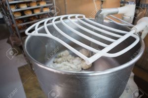36384910-Industrial-mixer-on-counter-in-the-kitchen-of-the-bakery-Stock-Photo